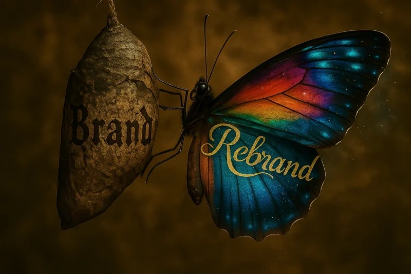 rebrand or rebranding your business