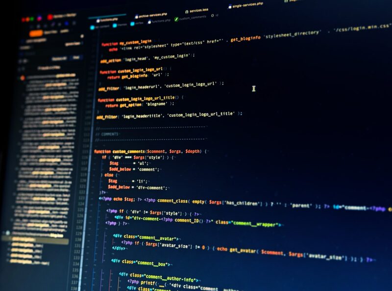 website design code